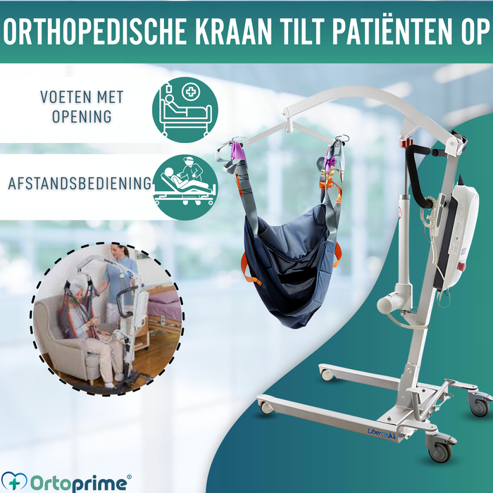 Kraan voor Patiëntenheffing Hoge Kwaliteit | Inclusief Harnas