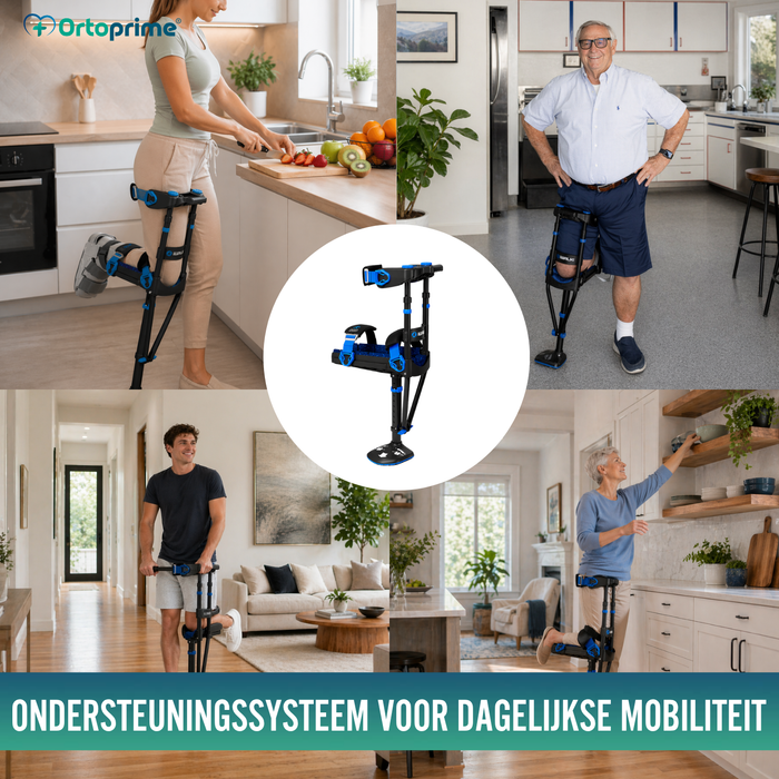 Handsfree Kniekruk | In Hoogte Verstelbaar