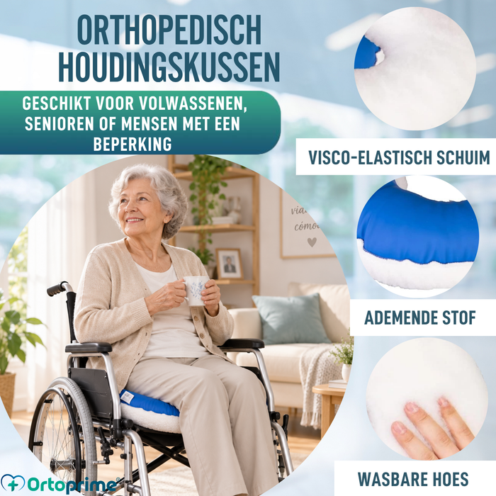Rond Kussen voor Decubitus van Katoen