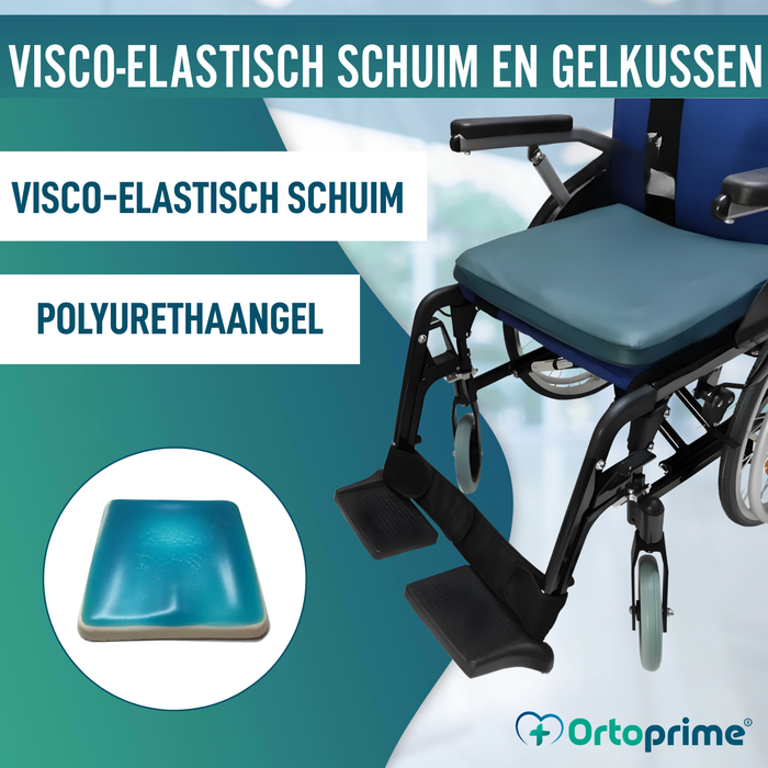 Antidecubitus Kussen Visco Gel Vierkant 85 kg/m3 | Waterdicht