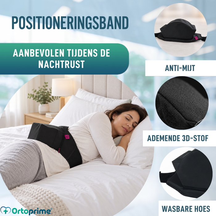 Riem met Zijdelingse Positioneringskussen | Slaapapneu