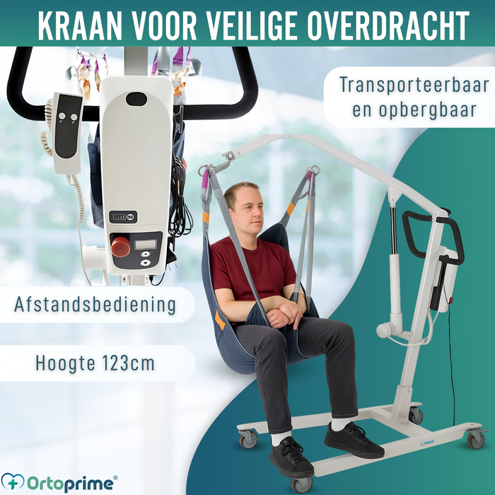 Orthopedische Lift met Harnas en Hoofdsteun Inbegrepen
