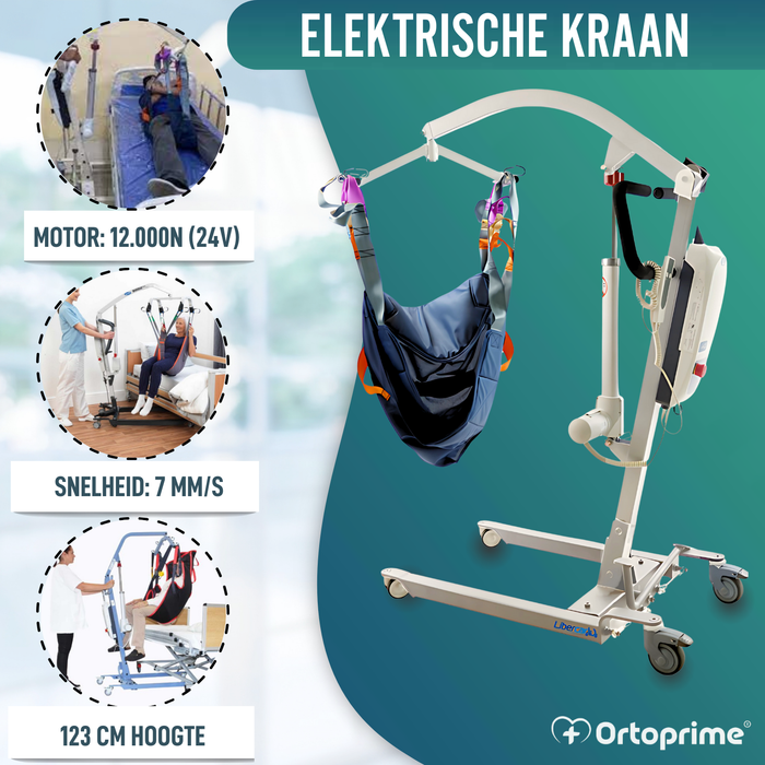 Orthopedische Lift met Harnas en Hoofdsteun Inbegrepen