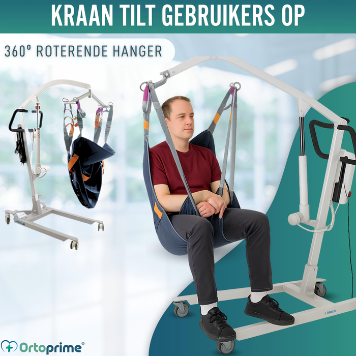 Elektrische Tillift voor Patiënten | Zonder Harnas