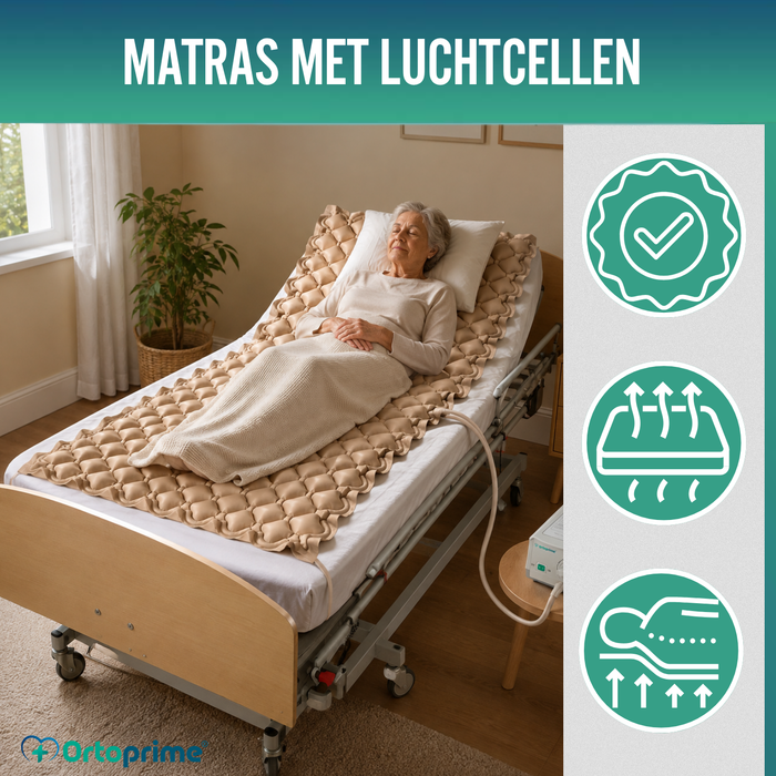 Luchtmatras met Compressor en Wisselende Luchtcellen