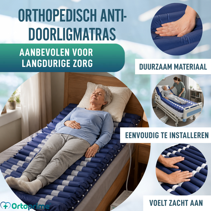 Lucht Anti-decubitusmatras met Stille Compressor voor Bed