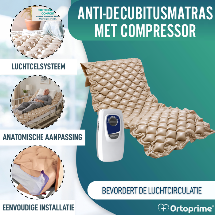 Anti-decubitus Matras met ECO PLUS Compressor