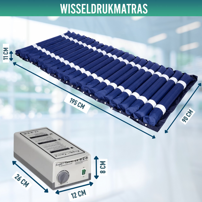 Anti-decubitus Matras met MAXIPLUS Compressor