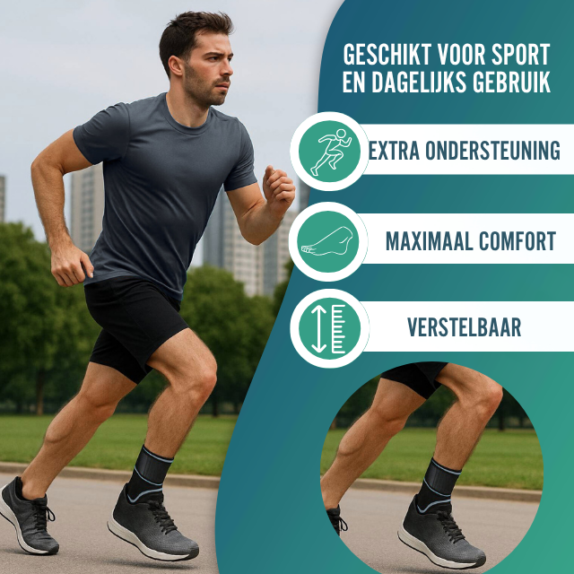 Stabilisator Enkelbandage voor Verstijving | Enkelondersteuning