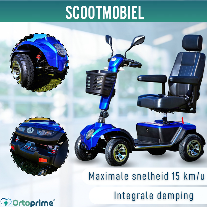 Scooter voor Invaliden van de Nieuwste Generatie | All Terrain