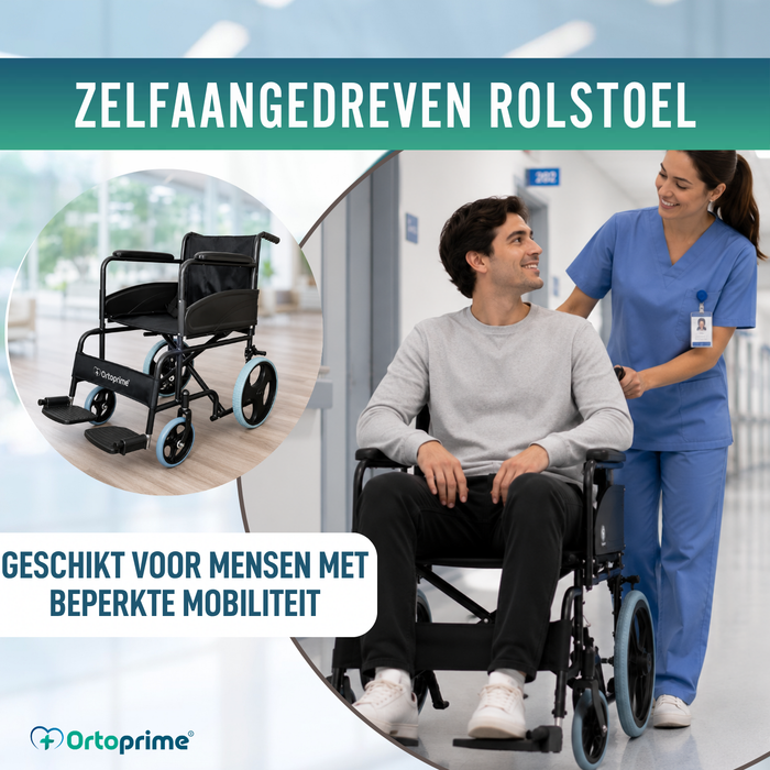 Opvouwbare Orthopedische Rolstoel voor Volwassenen