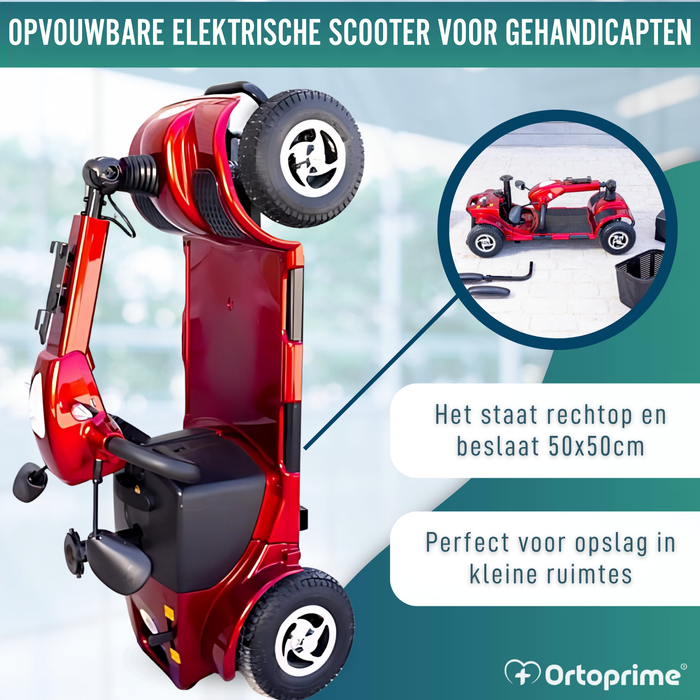 Opvouwbare Scootmobiel voor Beperkte Mobiliteit | Gehele Vering