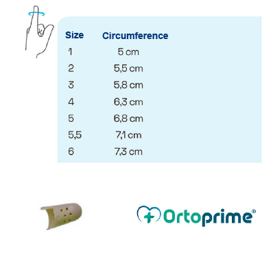 Distale stack-spalk | Verschillende maten