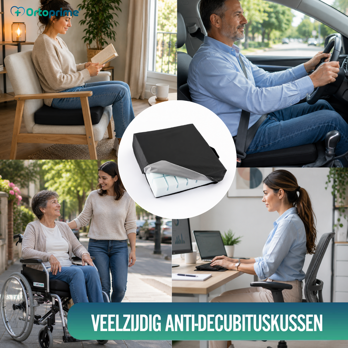 Anatomisch Gegroefd Anti-decubituskussen