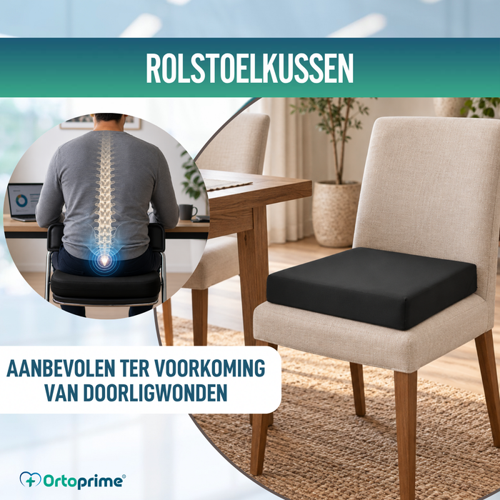 Orthopedisch Antidecubituskussen + HR Schuim Comfort