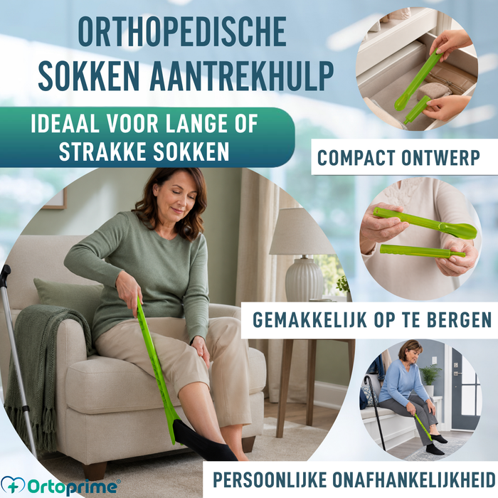 Aantrekhulp voor Sokken en Compressiekousen