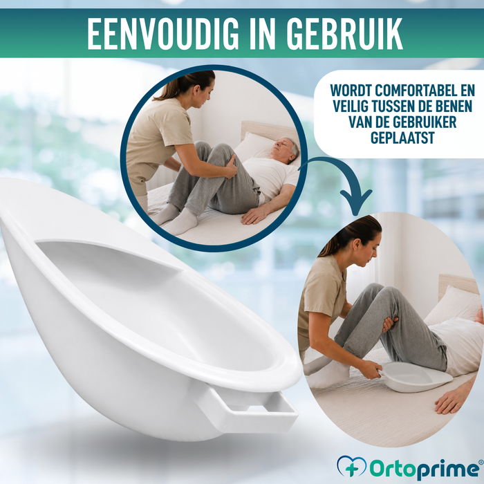 Ondersteek voor Volwassenen 2,5 L | Urinaal Unisex voor Bed
