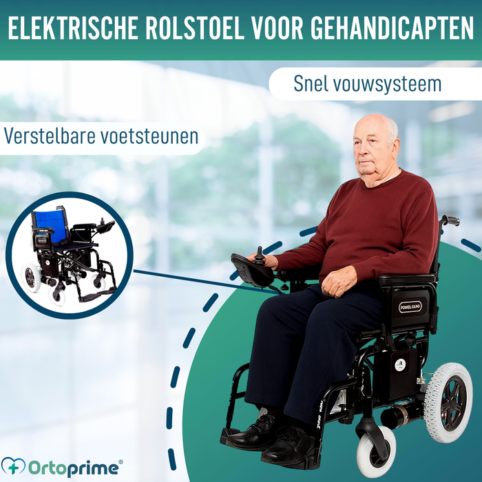 Elektrische Rolstoel | Systeem voor Snelle Opvouwbaarheid