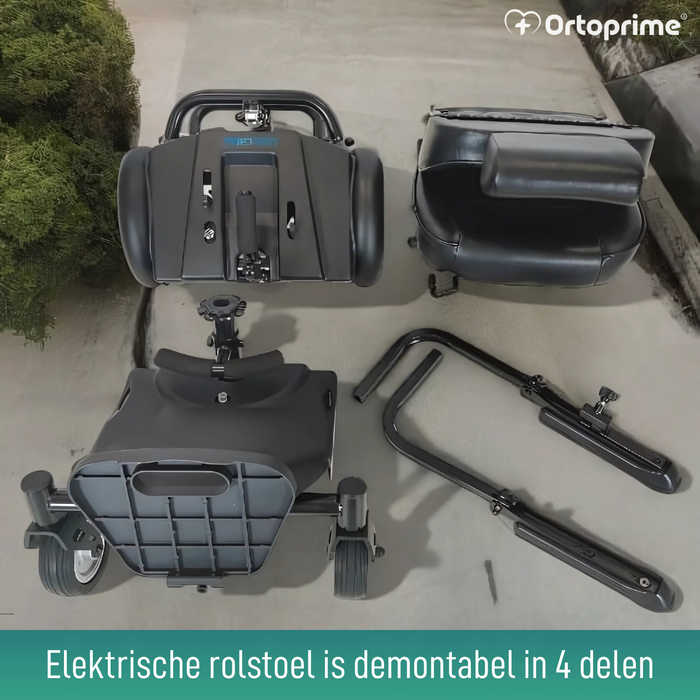 Elektrische Rolstoel Demontabel met Digitale Joystick