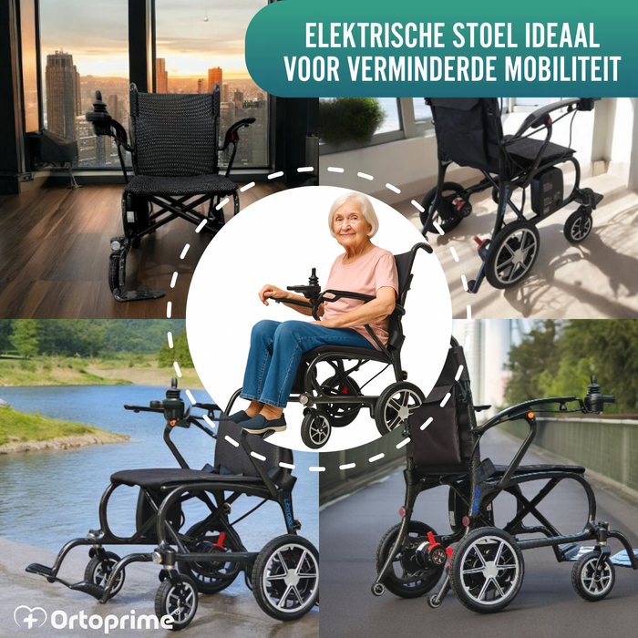 Compacte Elektrische Rolstoel | Carbonfiber