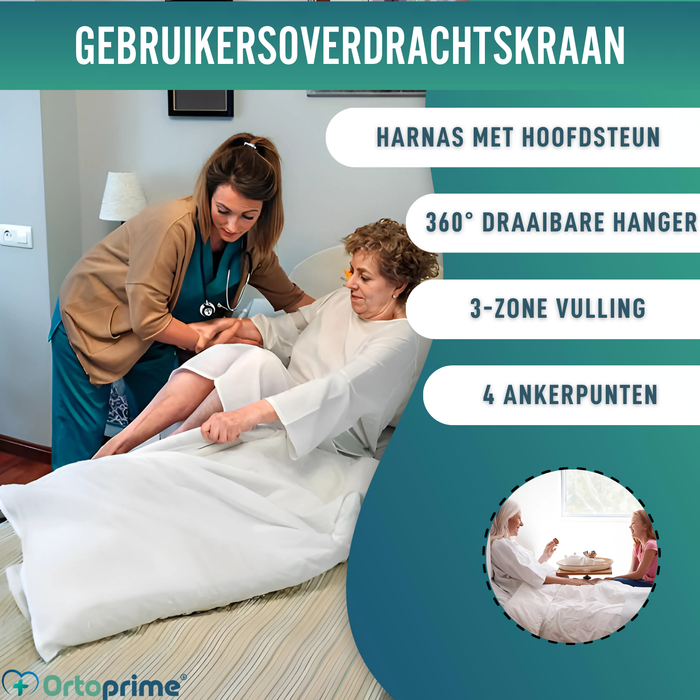 Orthopedische Lift met Harnas en Hoofdsteun Inbegrepen