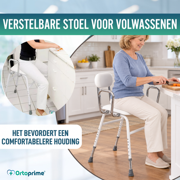Verstelbare Ondersteunende Stoel met Armleuningen
