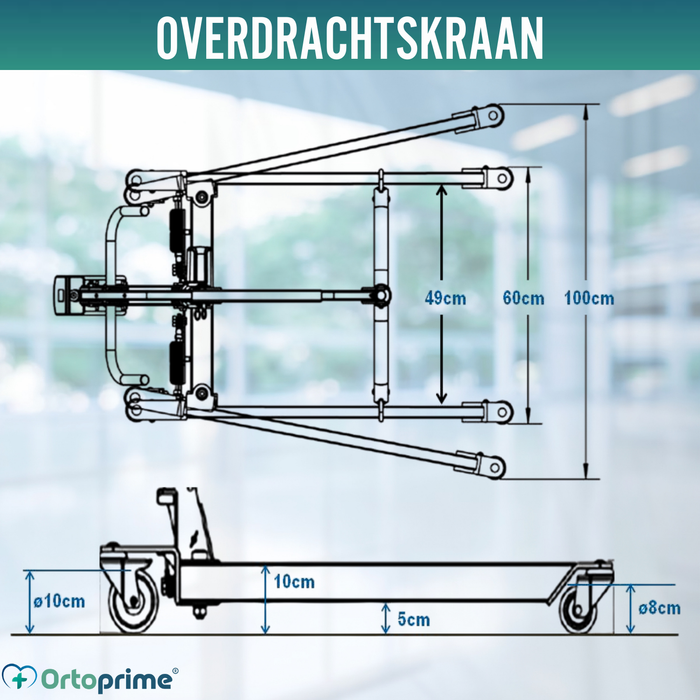 Orthopedische Lift met Harnas en Hoofdsteun Inbegrepen