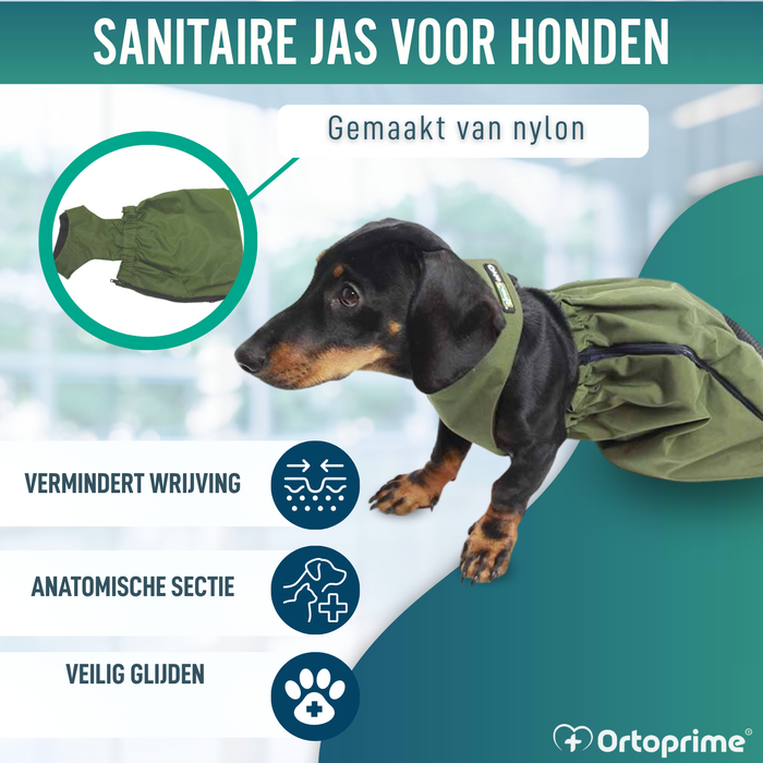 Nylon Jas voor Honden met Beperkte Mobiliteit | 6 Maten