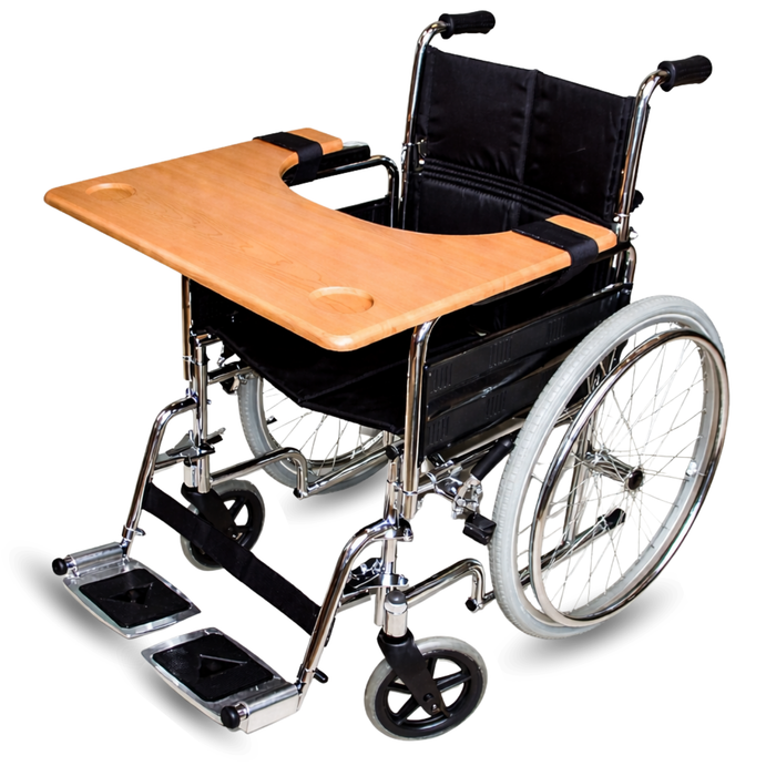 Rolstoelblad | Draagbare Tafel met Bekerhouder