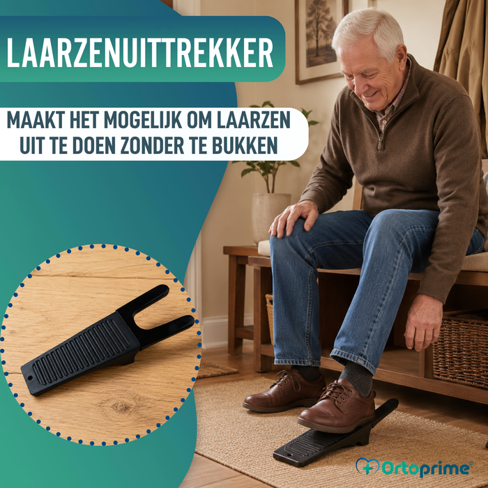 Orthopedische Plastic Schoenlepel Antislip | 13 cm