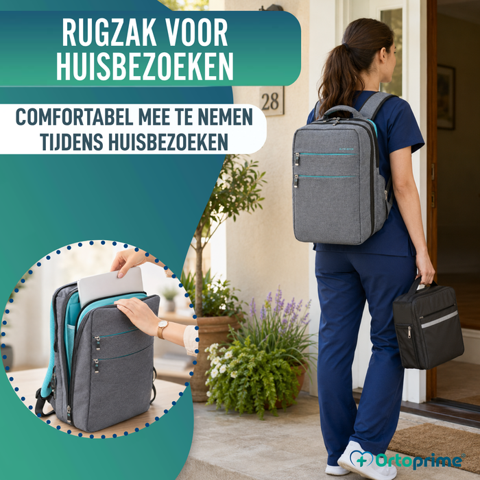 Bezoekersrugzak voor huisbezoeken