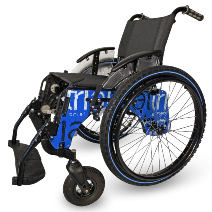 Lichte en Inklapbare 4x4 Rolstoel voor Buiten