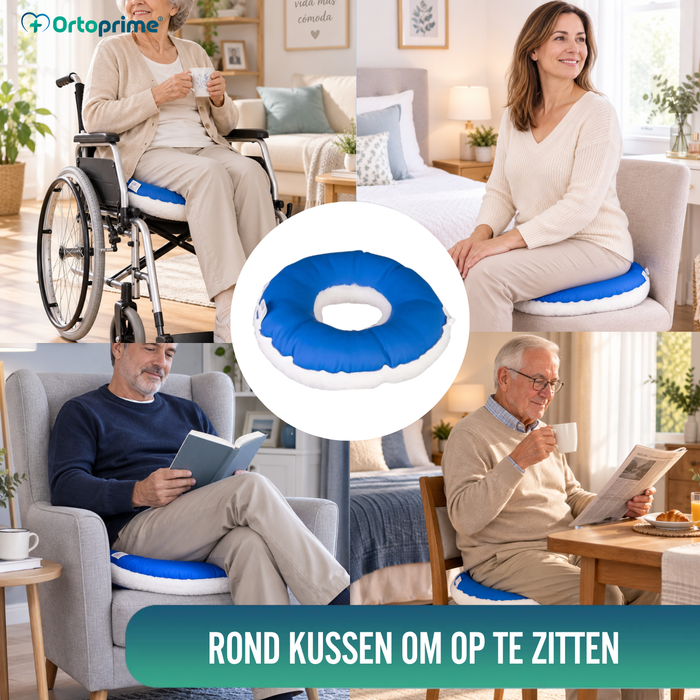 Rond Kussen voor Decubitus van Katoen