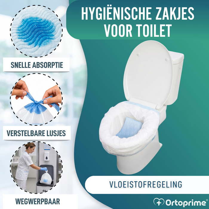 Hygiënische Wegwerpzakjes voor WC | 20 Stuks