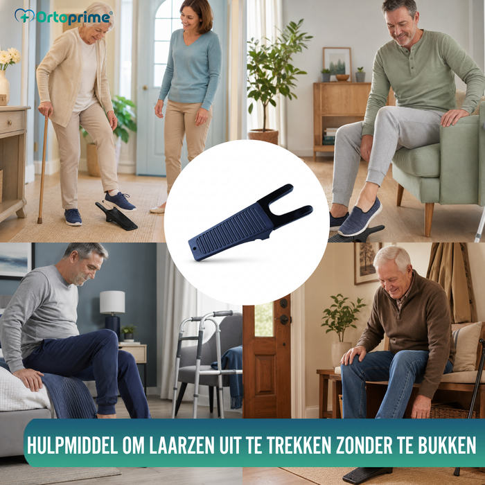 Orthopedische Plastic Schoenlepel Antislip | 13 cm