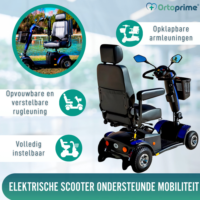 Compacte Scootmobiel voor Gehandicapten | Integrale Vering
