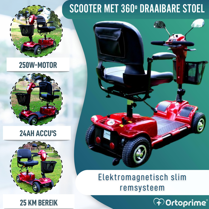 Elektrische Rolstoel | Dubbele Vering