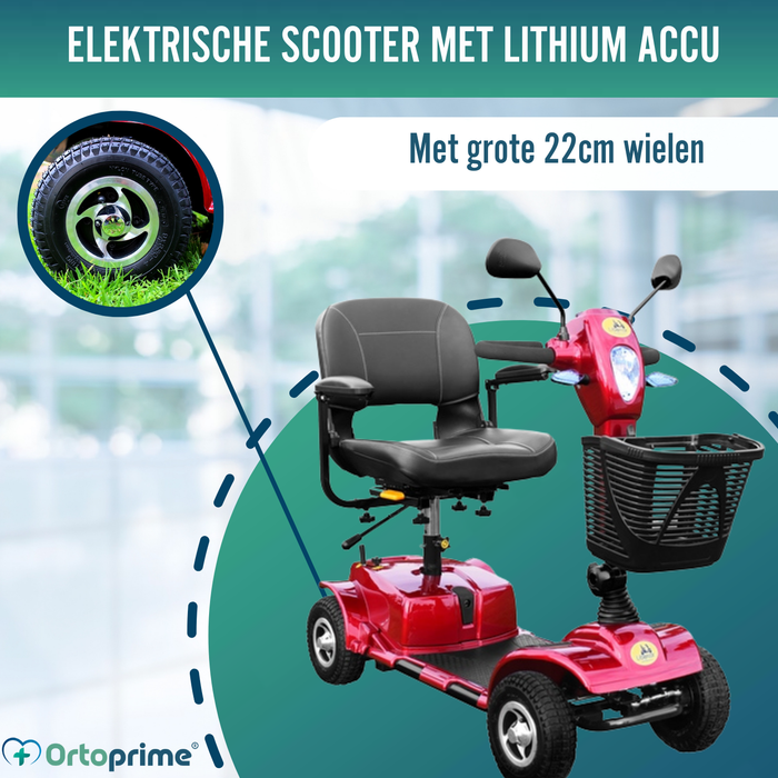 Elektrische Rolstoel | Dubbele Vering