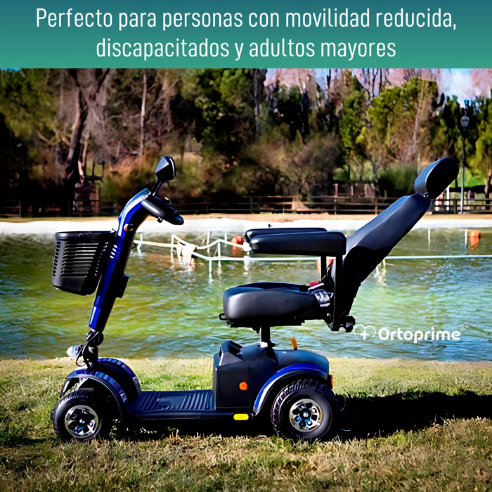 Compacte Scootmobiel voor Gehandicapten | Integrale Vering