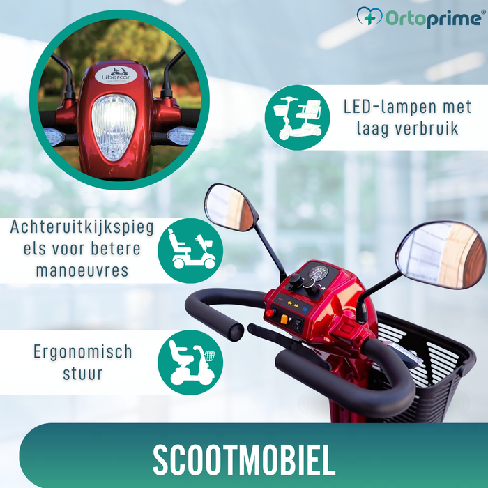 Opvouwbare Scootmobiel voor Beperkte Mobiliteit | Gehele Vering