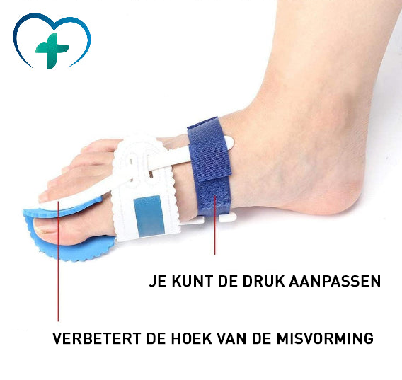 Pak Correctiebeugels voor Hallux Valgus | Universele Maat