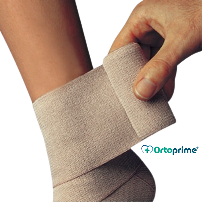 Compressieverband van Elastisch Weefsel | 6 cm x 5 m