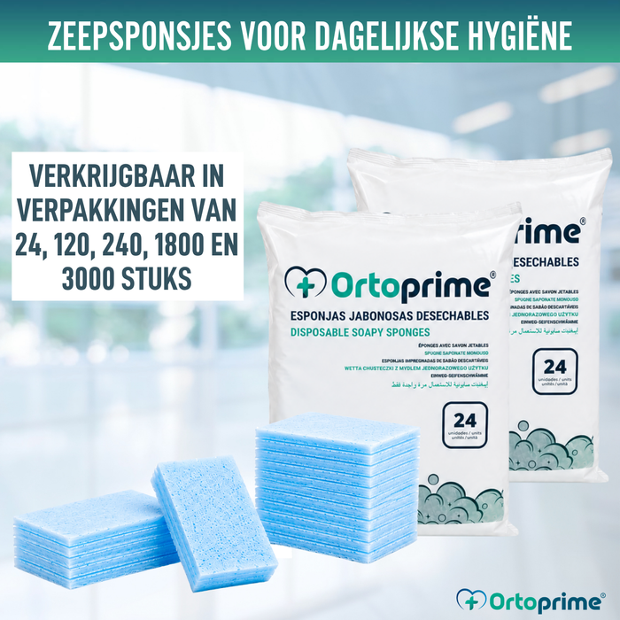 Wegwerp Zeep Sponzen voor Baby's en Volwassenen