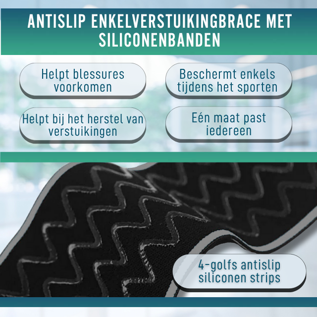 Stabilisator Enkelbandage voor Verstijving | Enkelondersteuning