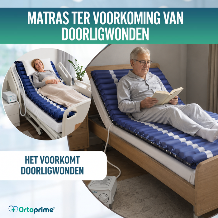 Lucht Anti-decubitusmatras met Stille Compressor voor Bed