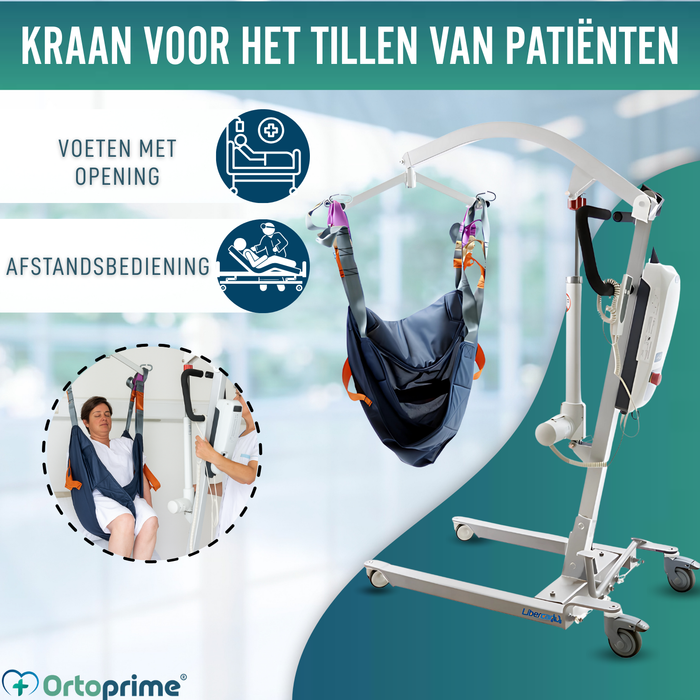Elektrische Tillift voor Patiënten | Zonder Harnas