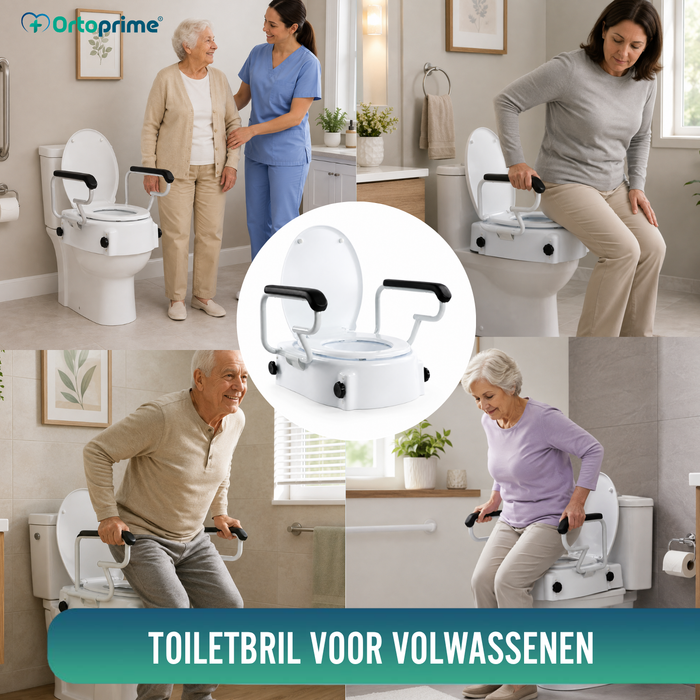 Verstelbare WC-verhoger OrtoPrime Comfort