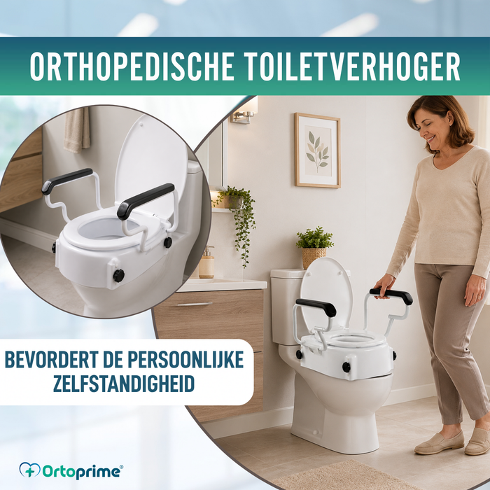 Verstelbare WC-verhoger OrtoPrime Comfort