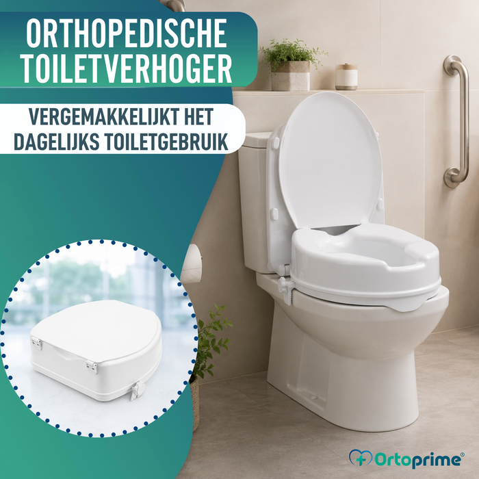 WC-verhoger met Deksel 10 cm | Universeel