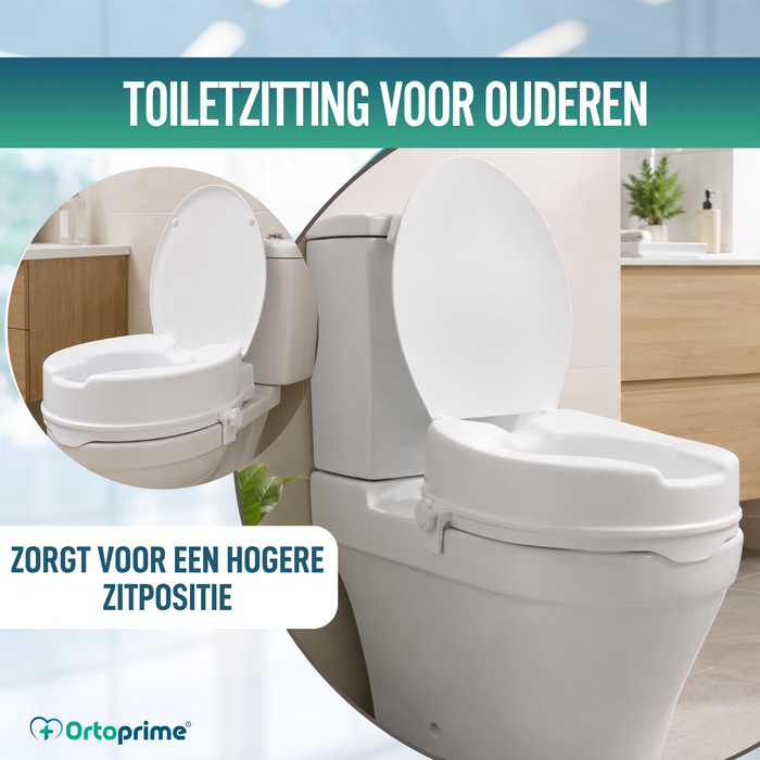 WC-verhoger met Deksel 10 cm | Universeel
